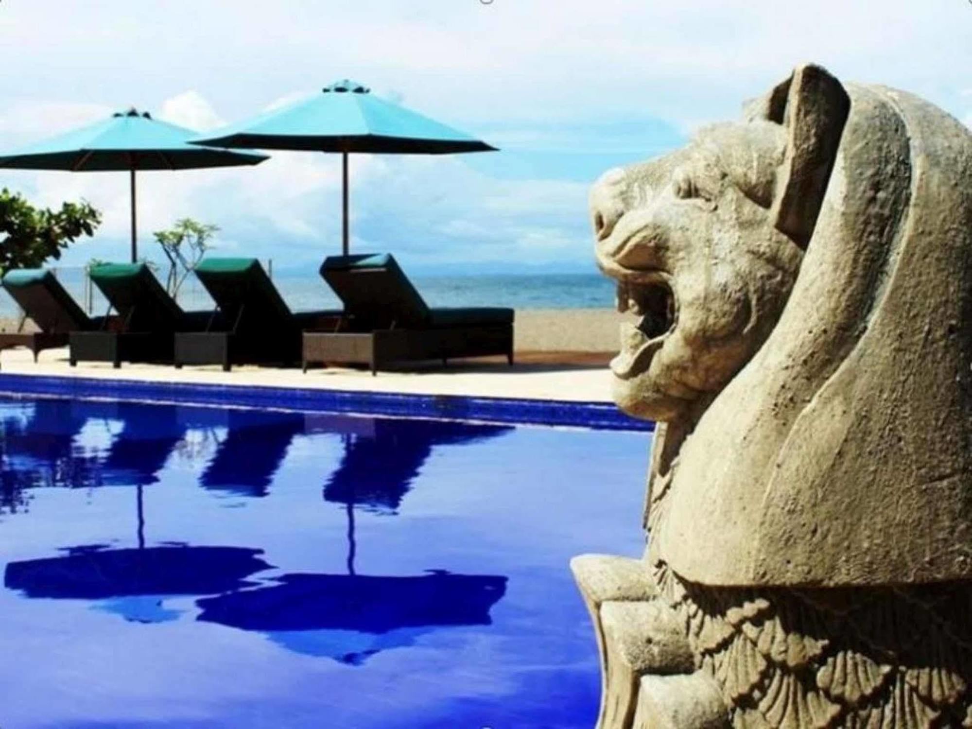 Lombok Beach Villa Mangsit Buitenkant foto